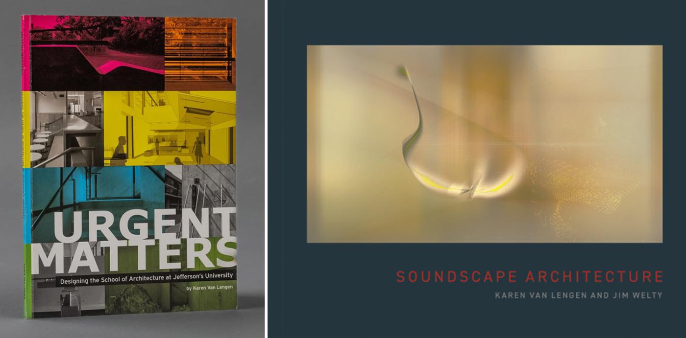 Urgent Matters and Soundscape Architecture Book Covers